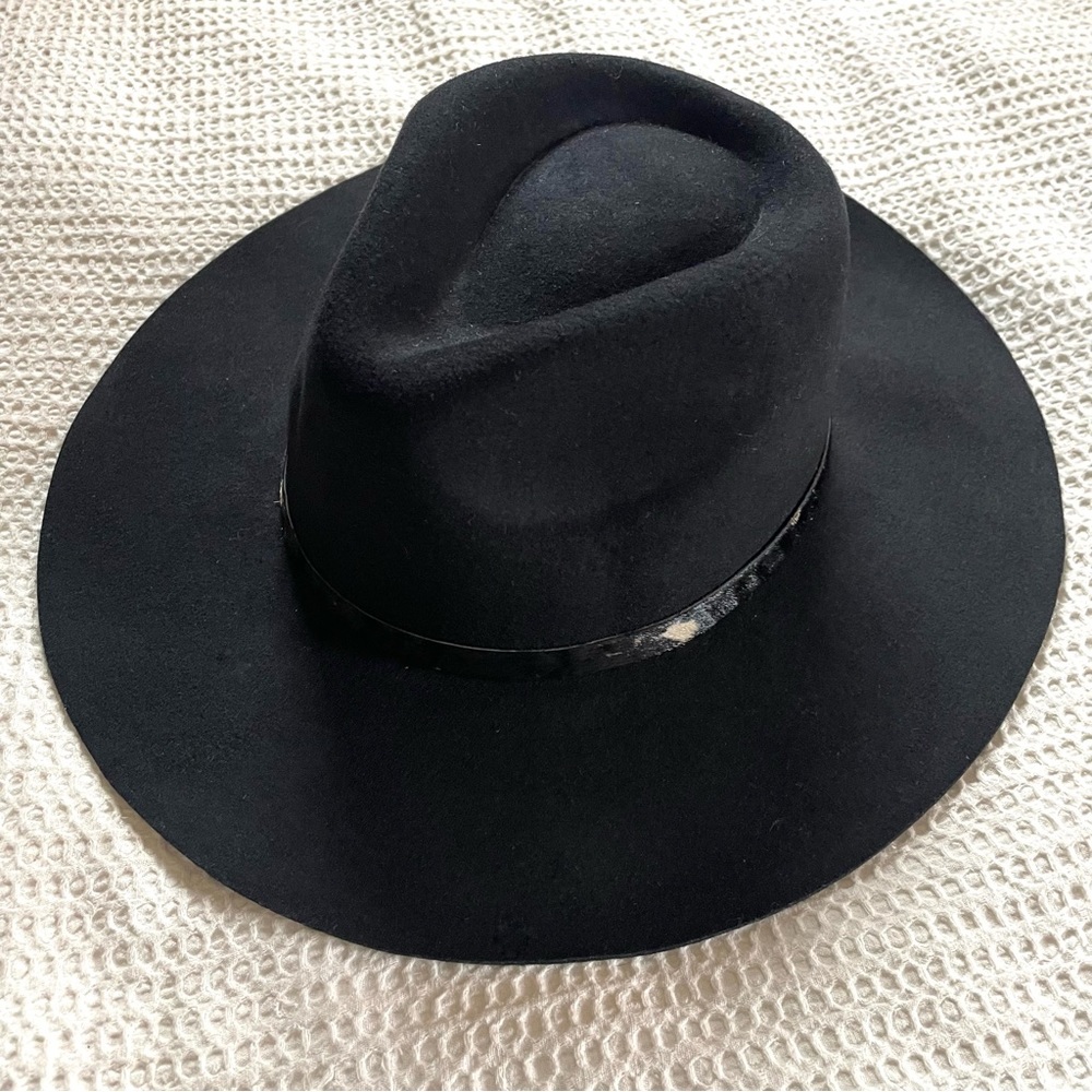 FP Wool Rancher Hat with Cow Hair Brim